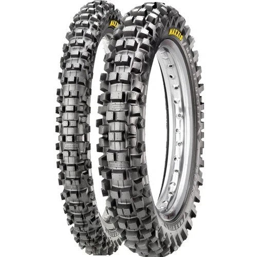 Maxxis IT Tyres Pair 110/100-18 80/100-21 Road Legal Enduro with inner tubes