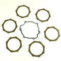 Athena Clutch Friction Plate & Cover Gasket Kit For Kawasaki KX100 98-14