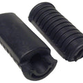 Footrest Rubbers 16mm Round Fitting & 110mm Long (Pair)