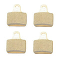 Goldfren Brake Pads Front For P.V.M. Caliper 4 Piston Radial Mount Caliper