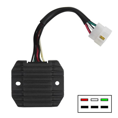 Regulator/Rectifier For Kawasaki ZX6R G1-2 6 Wires SH650-12