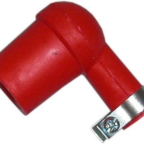 Spark Plug Cap Rubber Red For Solid Terminal Plugs