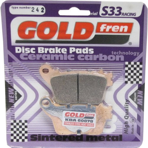 Goldfren S33 Brake Pads Rear For Honda Cbr 1000 RR-SP ABS TT Edition 2016