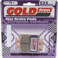 Goldfren S33 Brake Pads Front For Sym E-Symmetry (Electric) 2012-2013