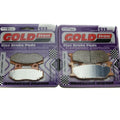 Goldfren S33 Brake Pads Front & Rear For Motom Transcity 125/250 2008-2009