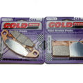 Goldfren S33 Brake Pads Front & Rear For Suzuki Gsx 250 F - Across 1990-1998