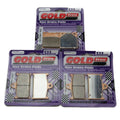 Goldfren S33 Brake Pads Front & Rear For Suzuki Gsf 1200 Naked Bandit 1996-2000