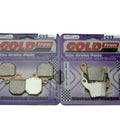 Goldfren S33 Brake Pads Front & Rear For Honda-Hm Crmf 450 R Supermoto 2007-2008