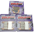 Goldfren S33 Brake Pads Front & Rear For Kawasaki ZX-6R ZX 636 ABS 636 2013-2018