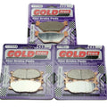 Goldfren S33 Brake Pads Front & Rear For Yamaha Xvs 1300 Midnight Star 2014-2016
