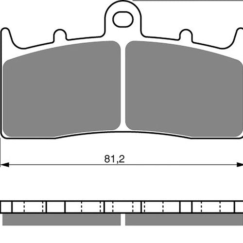 Goldfren S33 Brake Pads Front & Rear For Bmw R1150 R Rockster 2003-2006