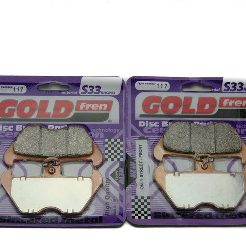 Goldfren S33 Brake Pads Front For Bmw R1100 RS 1992-2001