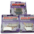 Goldfren S33 Brake Pads Front & Rear For Ktm 200 Duke (280mm F/Disc) 2012