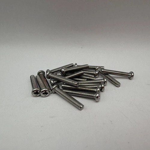 Screws Philips Pan Head Stainless Steel M4 x 25mm x 0.70mm Pitch