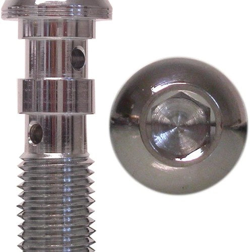 Banjo Bolt 10mm x 1.25mm Twin Chrome (Per 5)