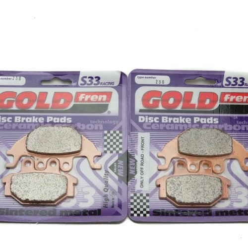 Goldfren S33 Brake Pads Front For Kymco Uxv 500 i Side x Side/4xU10100 2010-2015