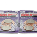 Goldfren S33 Brake Pads Front For Kymco Uxv 500 i Side x Side/4xU10100 2010-2015
