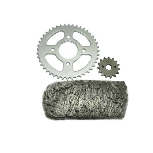 Chain and Sprocket Set Kit For Honda Cbr 125 2011-2016 Front & Rear