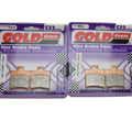 Goldfren S33 Brake Pads Front & Rear For Malaguti Ciak 100 1999-2003