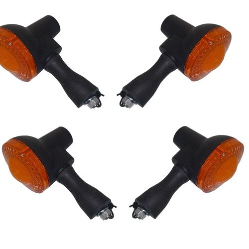 Indicators Set of 4 Front & Rear For Yamaha XT 500 Upswept Muffler 1977-1979