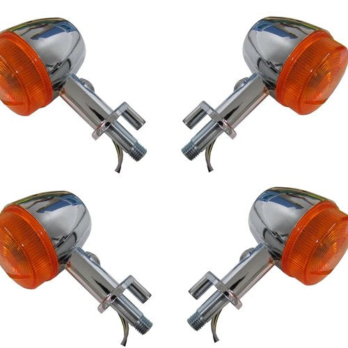 Indicators Complete Set of 4 Front & Rear For Honda CB 50 Dream 1997-1998