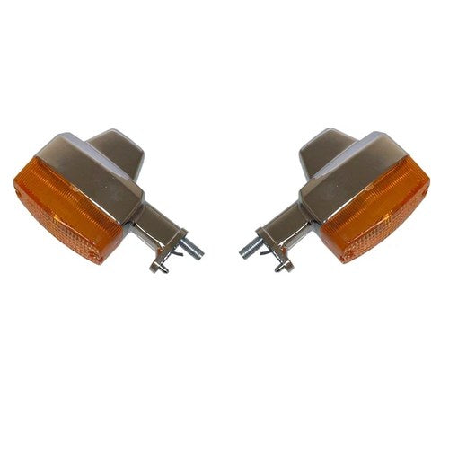 Indicators Complete Pair of Rear Left & Right For Suzuki FR 80 1983