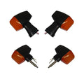 Blinkers Complete Set of 4 Front & Rear For Kawasaki Gpz 1100 ABS ZX1100F 1996