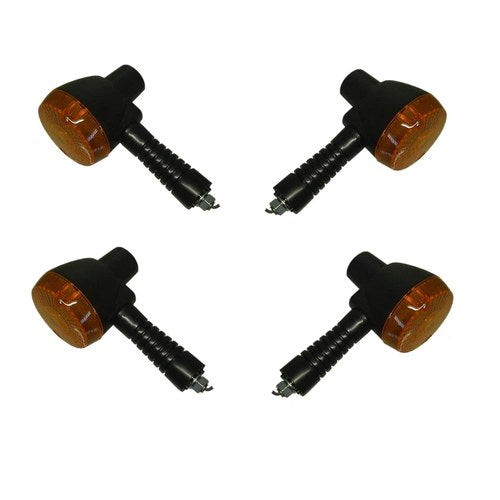 Blinkers Complete Set of 4 Front & Rear For Kawasaki Klx 650 C 1993-1995