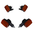 Turn Signals Complete Set of 4 Front & Rear For Honda Cbr 600 F(1) 1987-1990