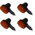 Turn Signals Complete Set of 4 Front & Rear For Suzuki TS 185 ER 1979-1981