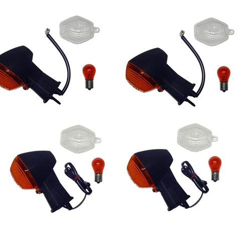 Turn Signals Set 4 Front & Rear For Suzuki Gsf 600 Bandit Naked 2000-2004