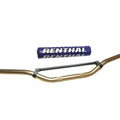 Motocross 7/8" MX Bronze Handlebars Aluminium Medium Braced & Blue Renthal Pad
