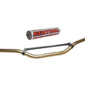 Motocross 7/8" MX Handlebar Bronze Aluminium Braced & White Red Renthal Bar Pad