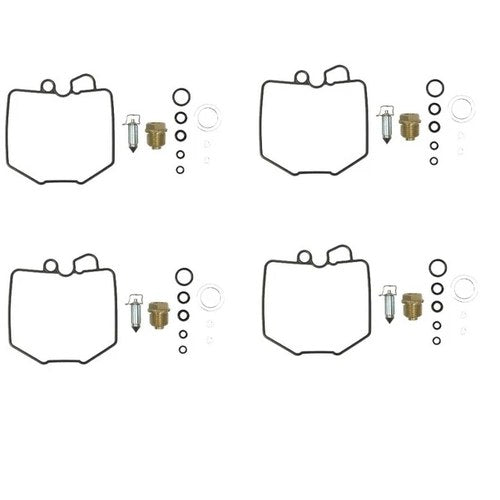 4x Carb Carburettor Repair Kit For Honda GL 1100 I Gold Wing (Interstate) 1983