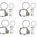 4x Carb Carburettor Repair Kit For Honda GL 1000 Ltd Gold Wing 1976