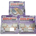 Goldfren S33 Brake Pads Front & Rear For Kawasaki ZX-6R ZX 600 P7F/P8F 2007-2008
