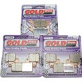 Goldfren S33 Brake Pads Front & Rear For Kawasaki Z 1000 ABS ZR 1000 2007-2009