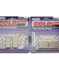Goldfren S33 Brake Pads Front & Rear For Suzuki RM 65 K3/K4/K5 2003-2005
