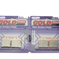 Goldfren S33 Brake Pads Front For Suzuki LT-A 400 K2/K3/K4 Eiger 2002-2004