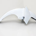 Front White Mudguard For Yamaha YBR125 2010-2017