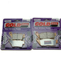 Goldfren S33 Brake Pads Front & Rear For Yamaha XC 155 F/G Smax 2015-2016