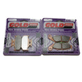 Goldfren S33 Brake Pads Front & Rear For Suzuki DR-Z 250 K1-K7 SJ 44 A 2001-2007