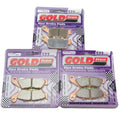 Goldfren S33 Brake Pads Front & Rear For Honda XL 700 Transalp ABS on 2008-2011