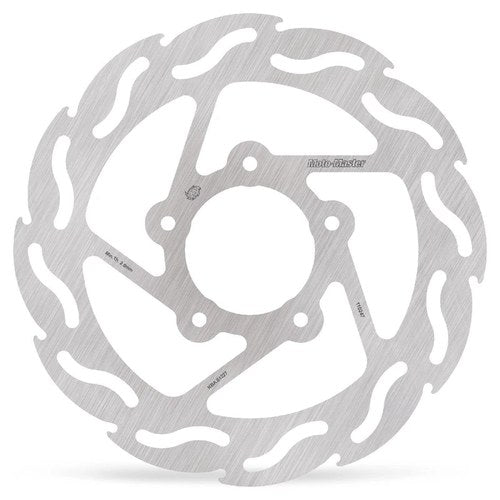 Moto Master Front Fixed Brake Disc Flame For Derbi Boulevard 125 2003-2007