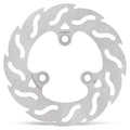 Moto Master Front Fixed Brake Disc Flame For Beeline Veloce 50 2008-2010