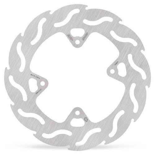 Moto Master Front Fixed Brake Disc Flame For Honda CR 85 R 2003-2007