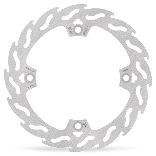 Moto Master Front Fixed Brake Disc Flame For Honda Xlv 650 Transalp 2000-2007