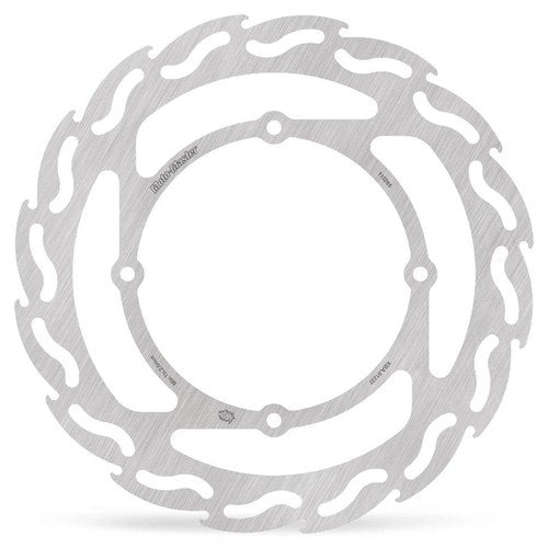 Moto Master Front Fixed Brake Disc Flame For Honda XL 250 Degree 1991-1992