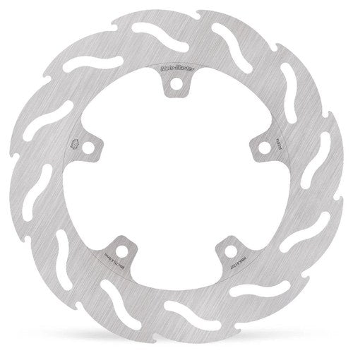 Moto Master Rear Flame Brake Disc For Aprilia Rsv 4 1100 Factory 2019-2025