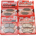 Brake Pads Front & Rear For Linhai Cuv Jobber 4 x 4 2013